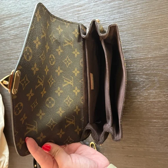 Louis Vuitton Brown Monogram Pochette Métis Crossbody Bag - Picture 13 of 16